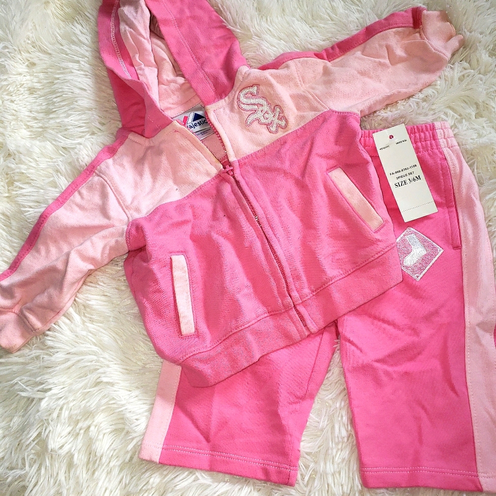 Girls Baseball 2pc Outfit
